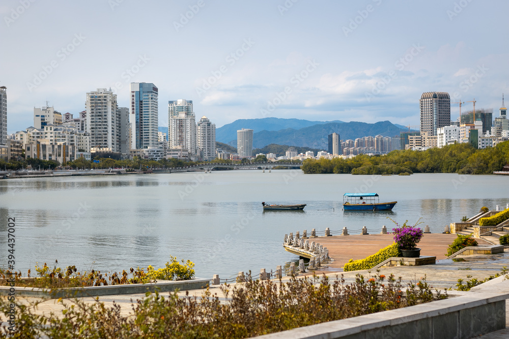 Naklejka premium China Hainan Sanya