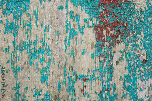 Wooden texture of blue color wooden background