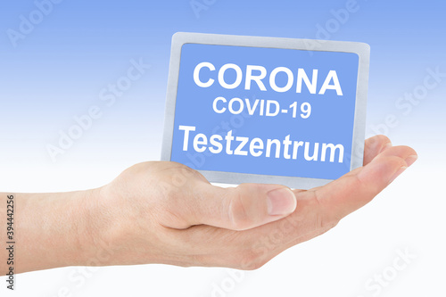 Corona Covid-19 Testzentrum photo