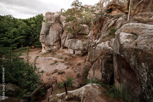 in the rocky mountain built-in housing for people who hid during the wars