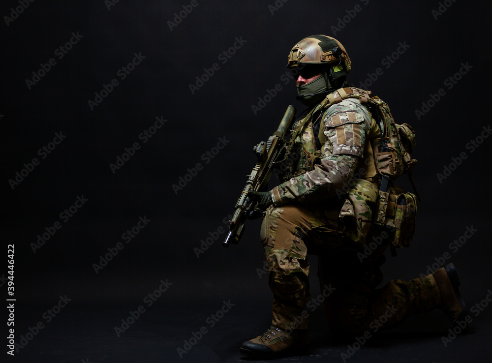 Special Forces Soldier Man In Military Gear, Protective, 49% OFF