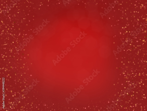red snowy  background for christmas greeting card