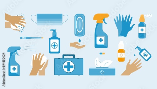 Set of PPE elements 3