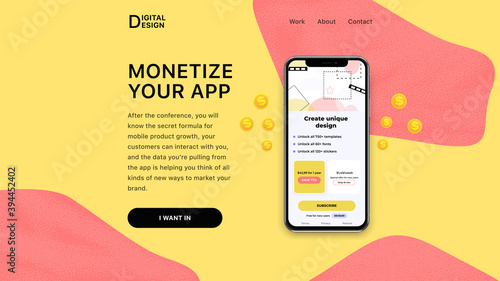 Price table concept. Pricing or subscription plan ui mobile application elements. Mobile app marketing or promotion interface template. Product comparison table