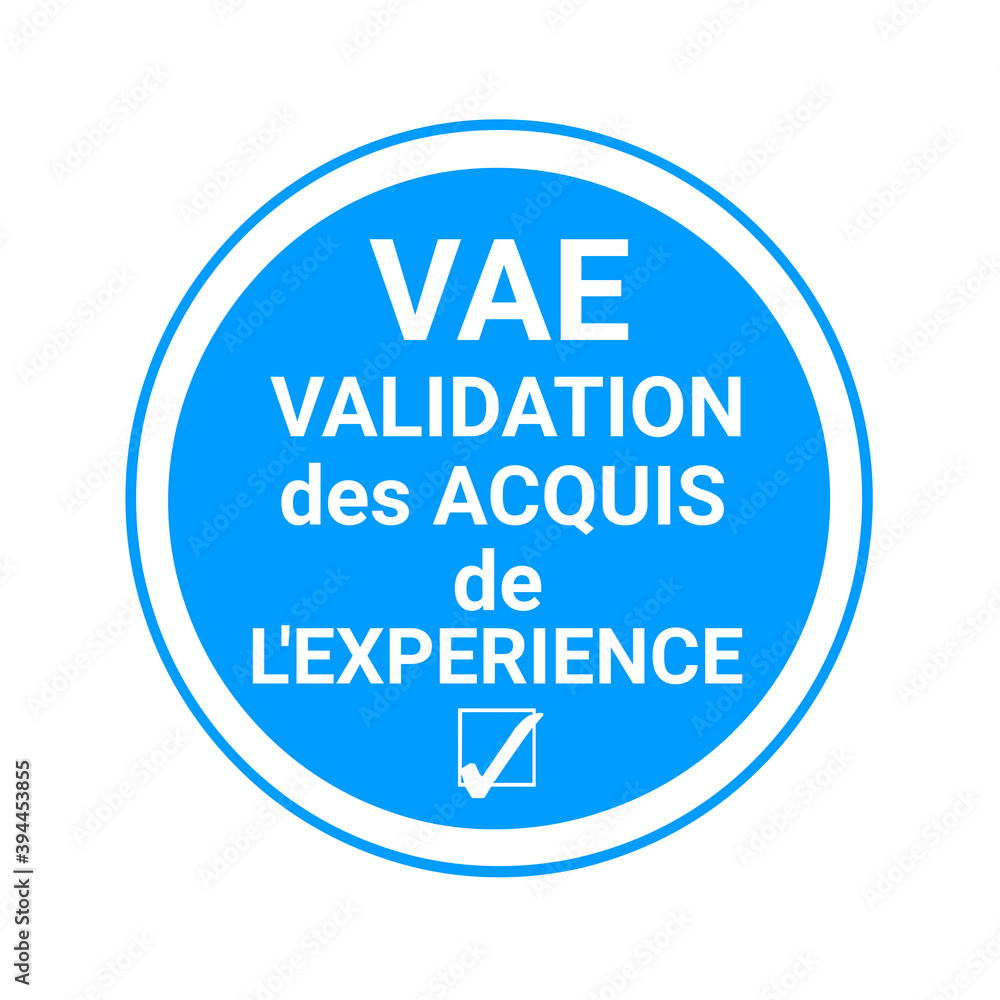 Symbole VAE, validation des acquis de l'expérience Symbole VAE, validation des acquis de l'expérience
