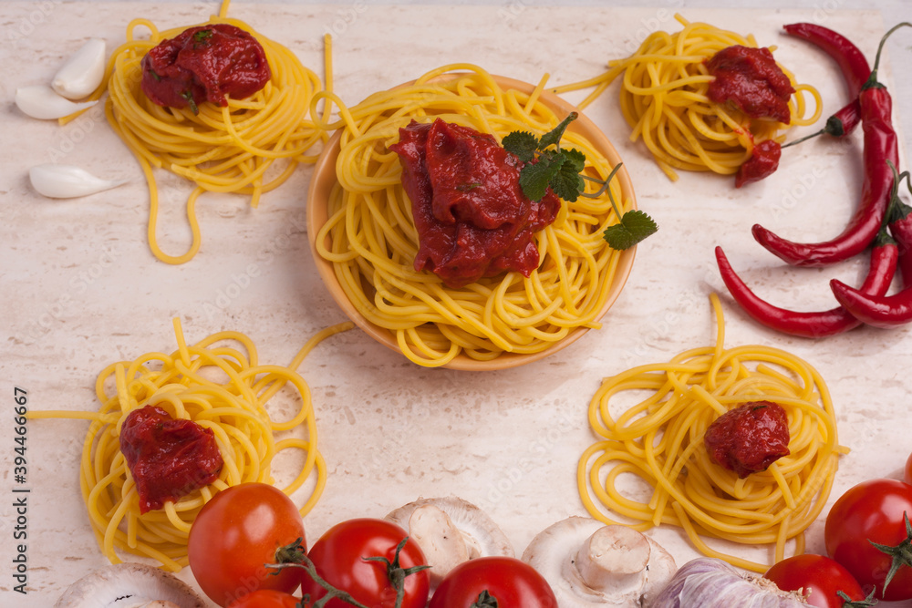 custom made wallpaper toronto digitalspaghetti pasta with tomatoes sauce