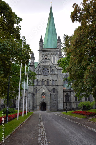 Nidarosdomen in Trondheim - Norway, Europe