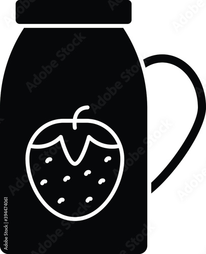 Drinks line icon for juice and drink
