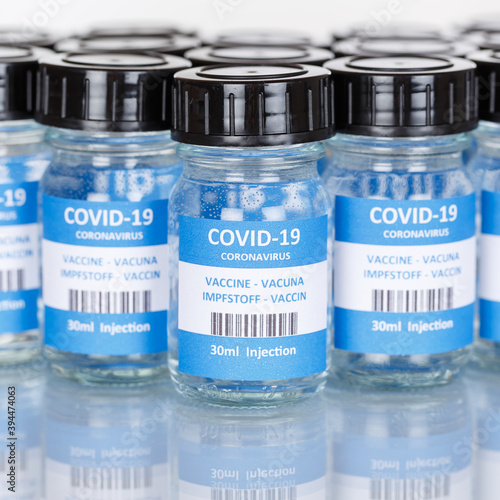 Coronavirus Vaccine bottle Corona Virus COVID-19 Covid vaccines square