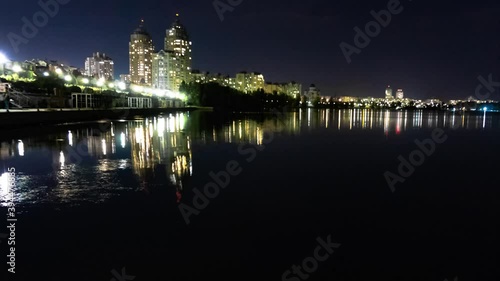 midnight in the city by the river