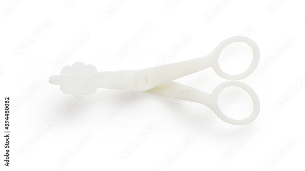 Isolated kitchen scissors on white background Isolated kitchen scissors on white background