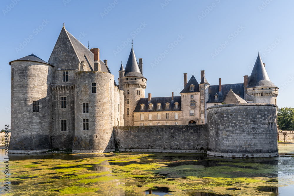 old castle Saint-Père-sur-Loire, France
