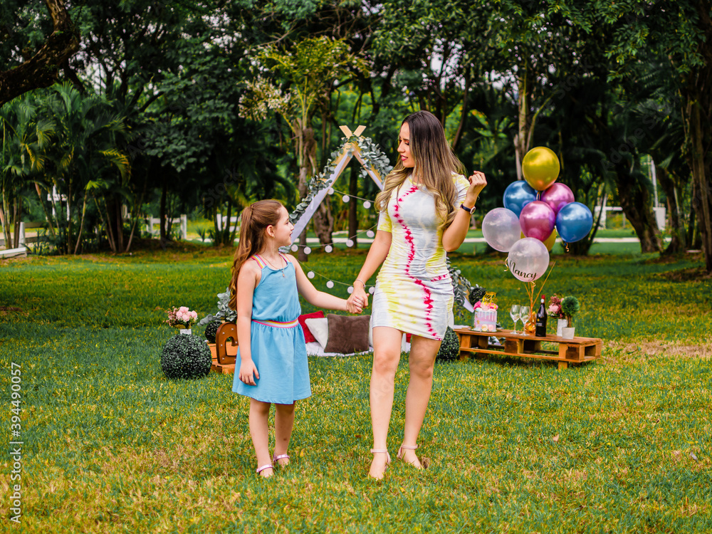 Fototapeta premium children playing in the park