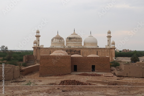 Shahi mosque at Derawar fort Bahawalpur