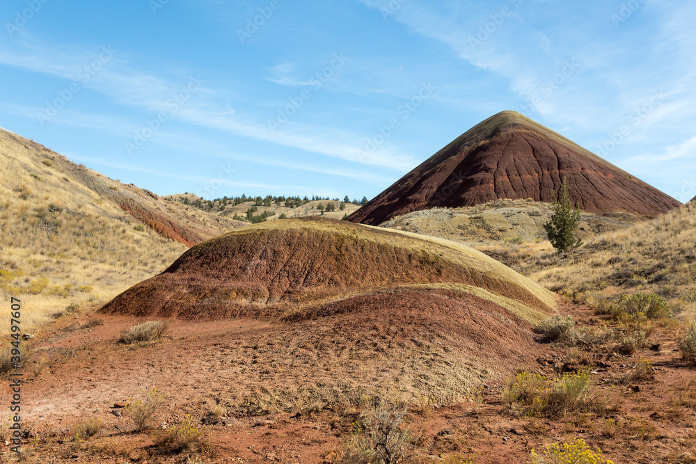 Red Hill at John Day Fossil Beds National Monument, Painted Hills Unit, Central Oregon