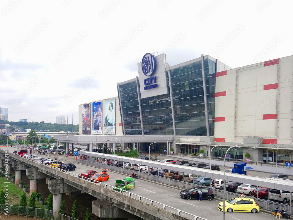 SM Marikina mall facade in Marikina, Philippines StockFoto Adobe Stock