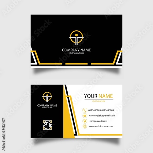 Business Card - Creative and Clean Business Card Template. 