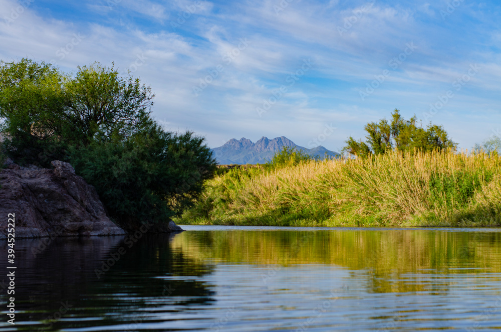 Obraz premium The perfect fishing hole