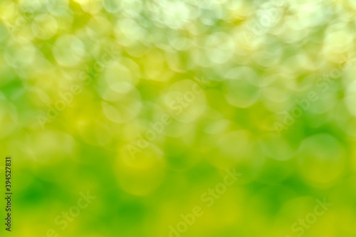  Herbal sunny abstract airy blurred background. Lots of translucent bokeh circles.