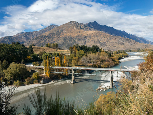 The Lower Shotover Bridge, Queenstown Area, South Island, New Zealand	
 photo