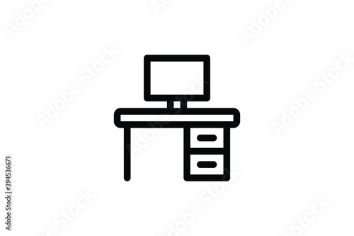 Morning Routine Icon - Desk