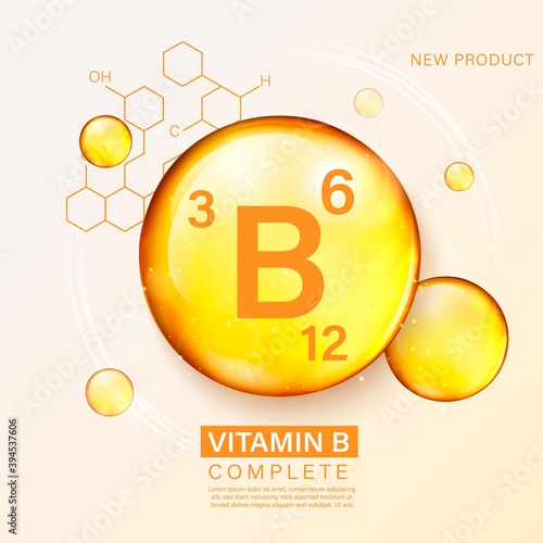Fish oil ads template, omega-3 softgel with its package. Deep sea background. 3D illustration.