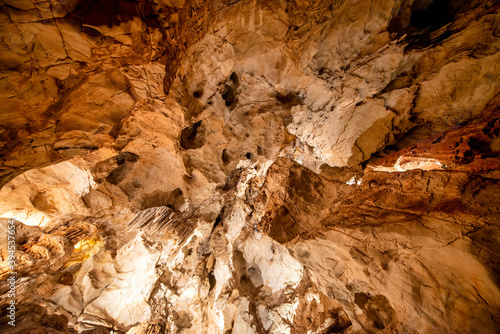 Amazing colors of Cave Interior