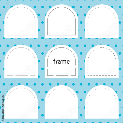 Frame border_rounded pocket