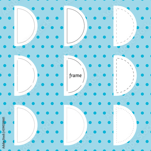 Frame border_semicircle1