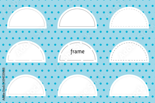Frame border_semicircle2