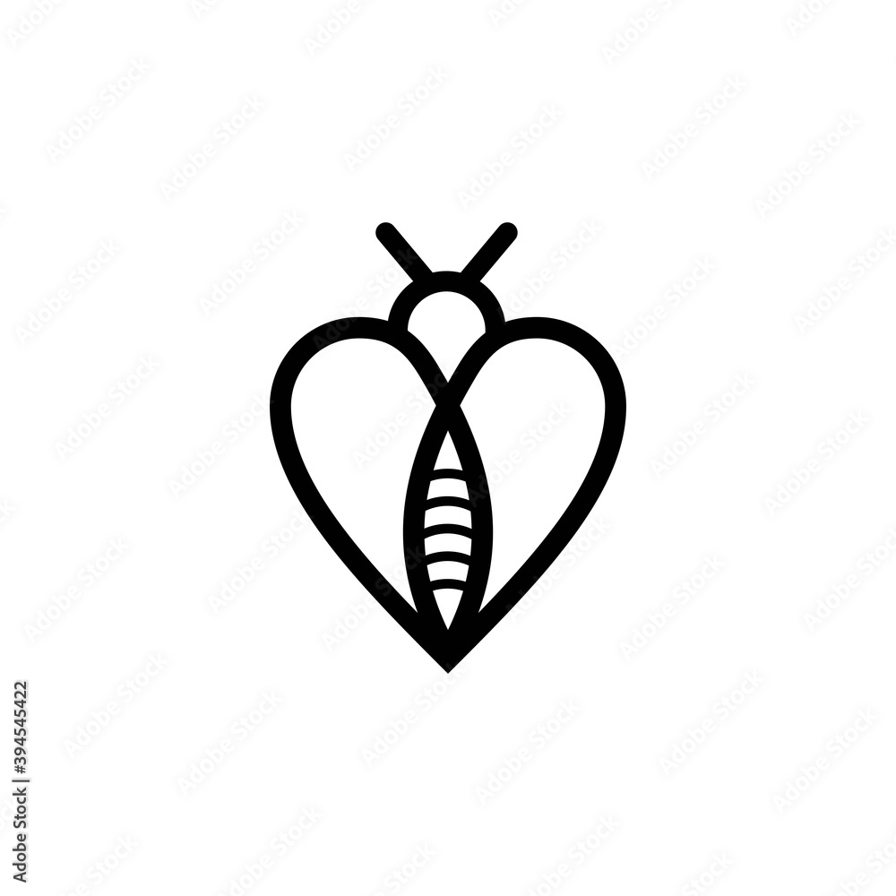 Vector one line logo icon or emblem with golden honeybee. Abstract modern design template. Outline bee illustration. Concept for honey package design, luxury jewelry
Vector one line logo icon or emblem with golden honeybee. Abstract modern design template. Outline bee illustration. Concept for honey package design, luxury jewelry