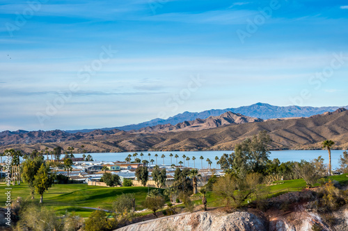 A breathtaking view of the river in Parker Dam Road, Arizona