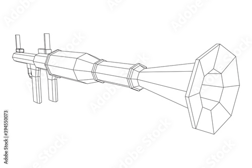 Anti-tank rocket propelled grenade launcher - RPG 7