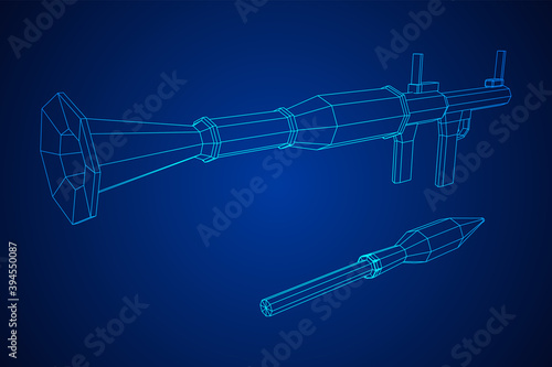 Anti-tank rocket propelled grenade launcher - RPG 7