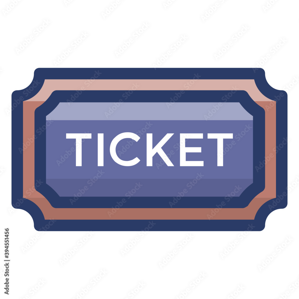 Cinema Ticket Vector Cinema Ticket Vector