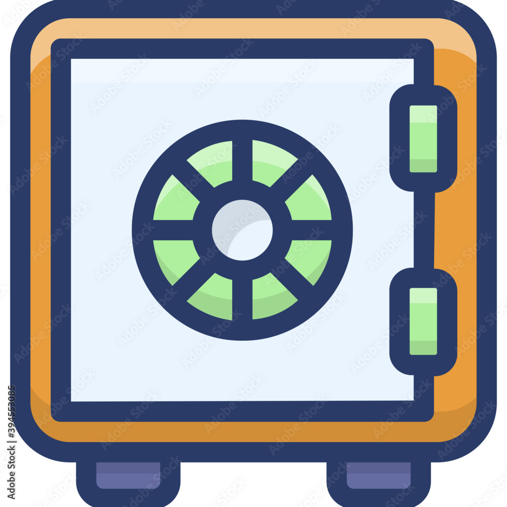 Bank Locker Vector Bank Locker Vector