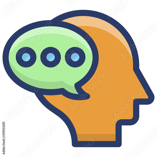Personal Chat Vector 