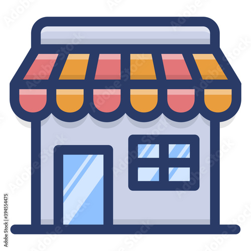 Stock Warehouse Vector 