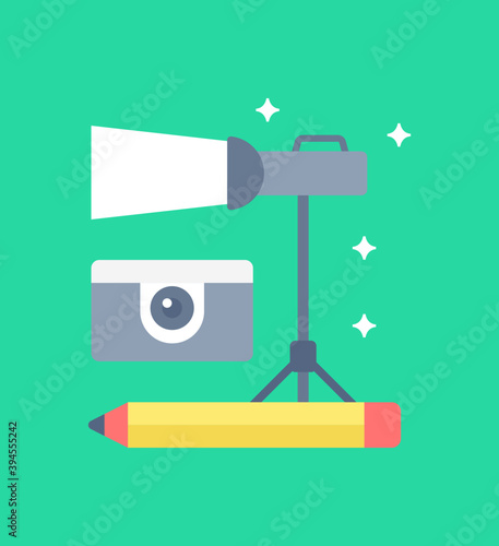 Photography Studio Vector 