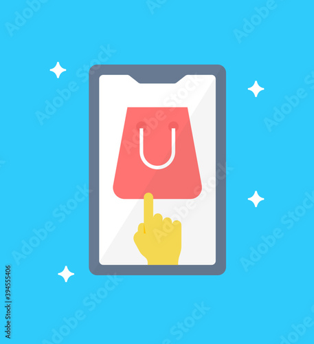 Online Shopping Vector 