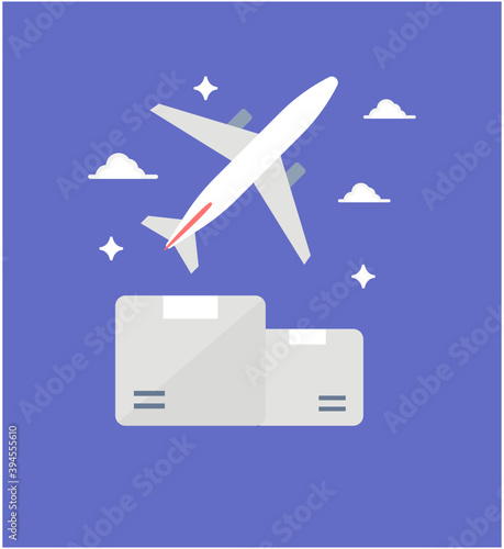 Air Freight Vector 