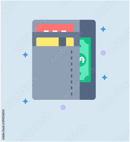 Money Wallet Vector 