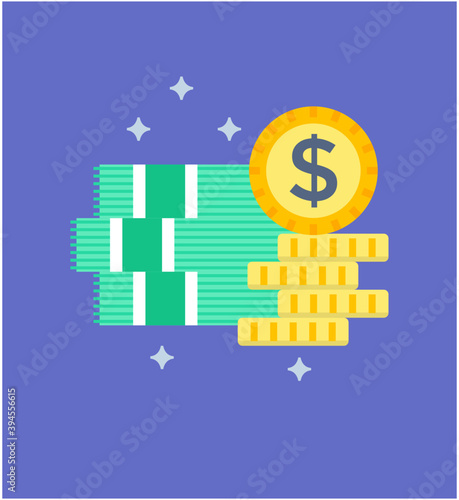 Money Deposit Vector 