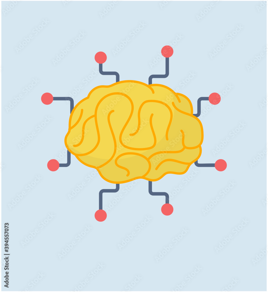Smart Brain Vector Smart Brain Vector