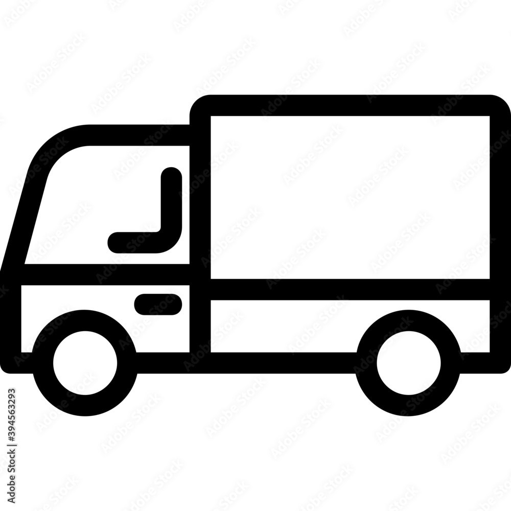 
Bus Line Vector Icon
