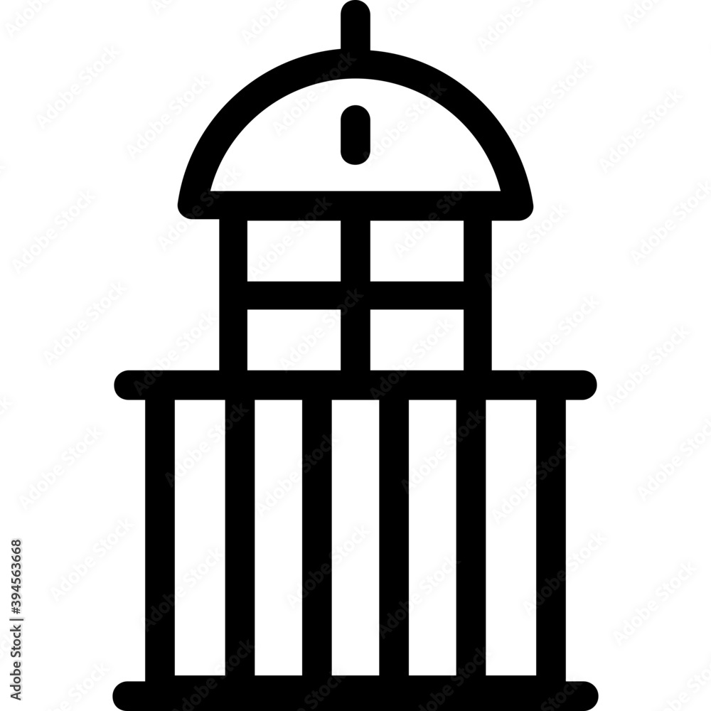 Mosque Line Vector Icon
Mosque Line Vector Icon