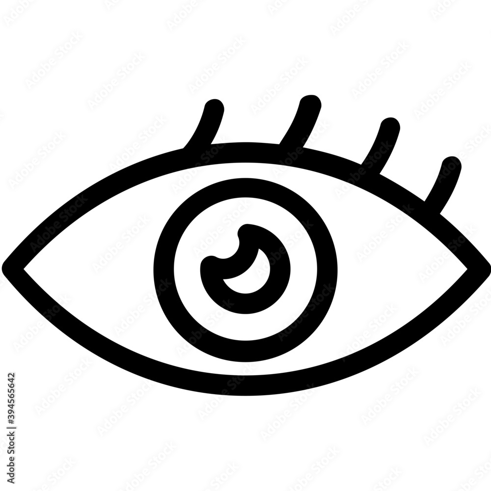 
Eye Vector Icon
