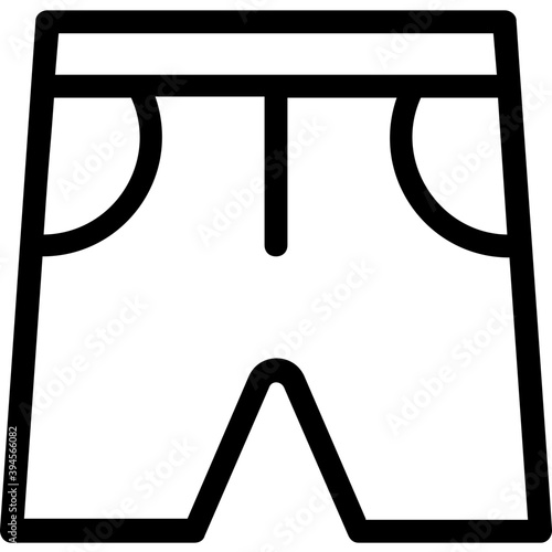
Shorts Vector Icon
