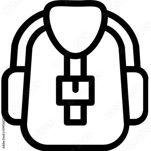 
Backpack Vector Icon
