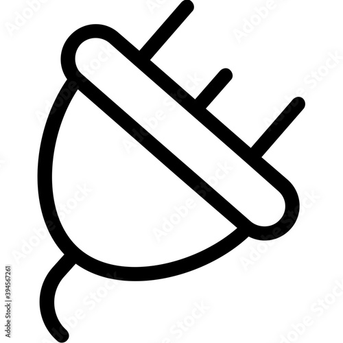 
Plug Line Vector Icon
